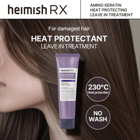 RX Amino Keratin Heat Protecting Leave in Treatment 150ml - WowSkin Romania